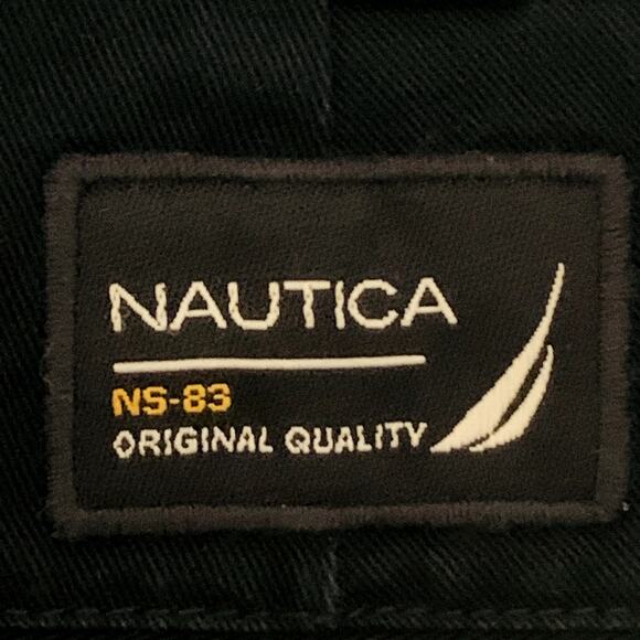 NWT Men's 38 NAUTICA Rigger Shorts Black 100% Cotton - Picture 2 of 10